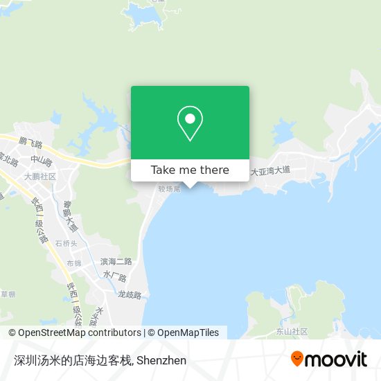 深圳汤米的店海边客栈 map