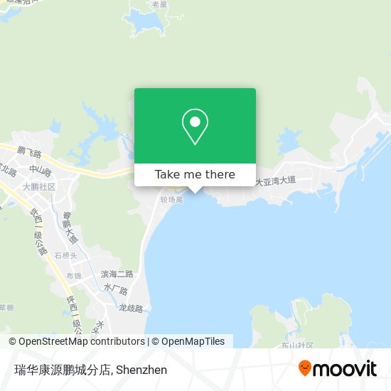 瑞华康源鹏城分店 map