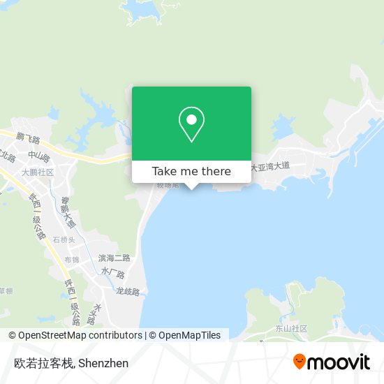 欧若拉客栈 map