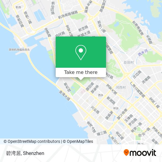 碧湾居 map