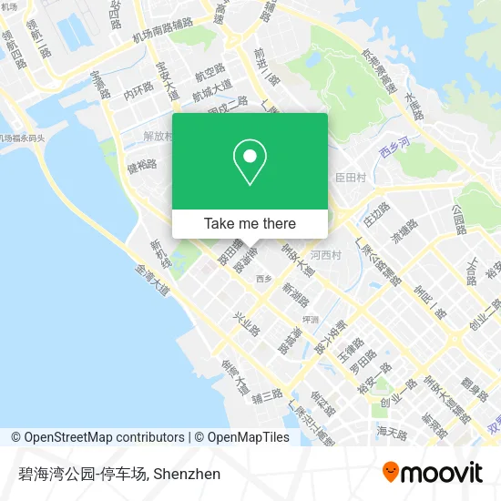 碧海湾公园-停车场 map