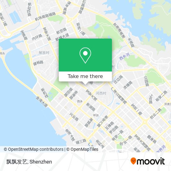 飘飘发艺 map