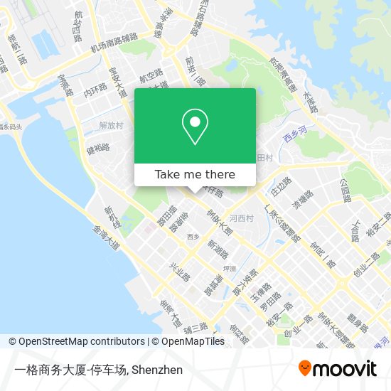 一格商务大厦-停车场 map