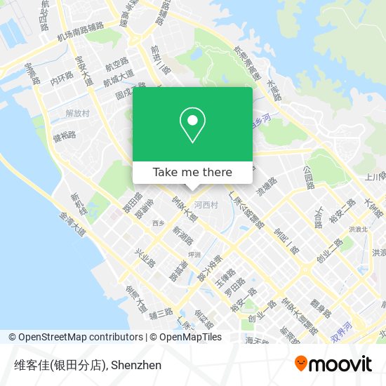 维客佳(银田分店) map