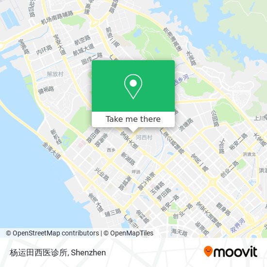 杨运田西医诊所 map