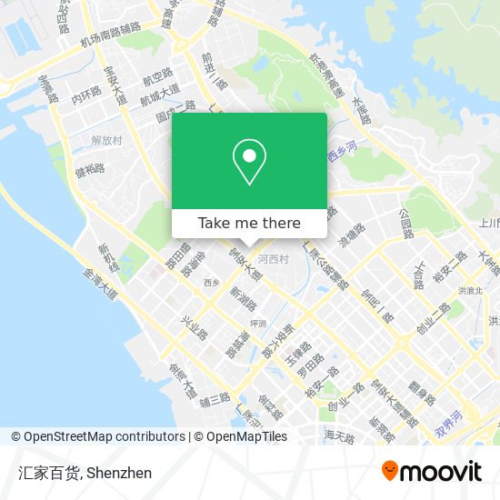 汇家百货 map