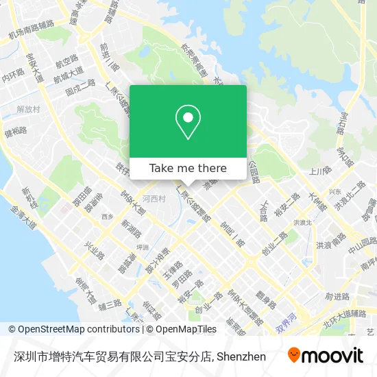 深圳市增特汽车贸易有限公司宝安分店 map