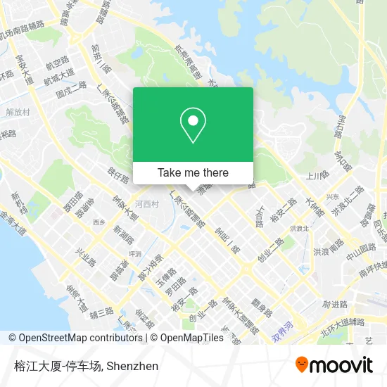 榕江大厦-停车场 map