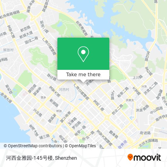 河西金雅园-145号楼 map