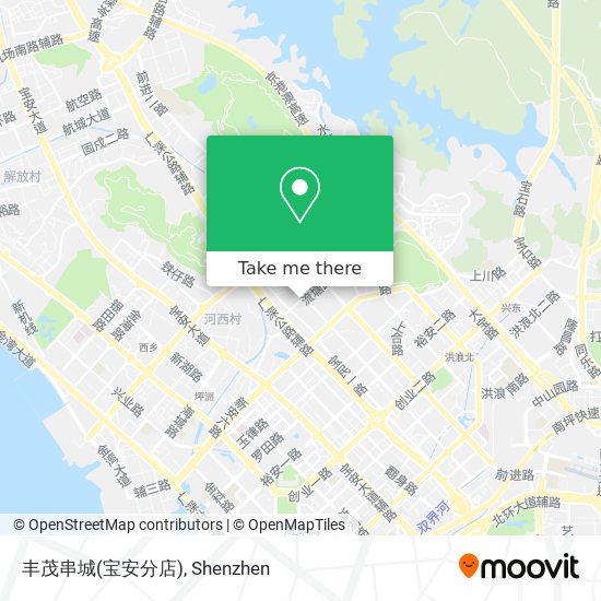 丰茂串城(宝安分店) map