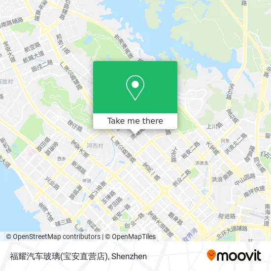 福耀汽车玻璃(宝安直营店) map