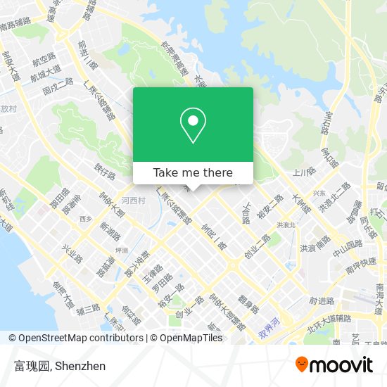 富瑰园 map