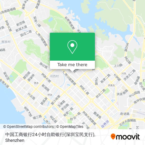中国工商银行24小时自助银行(深圳宝民支行) map