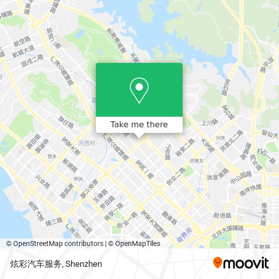 炫彩汽车服务 map