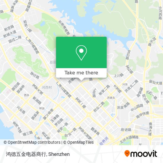 鸿德五金电器商行 map