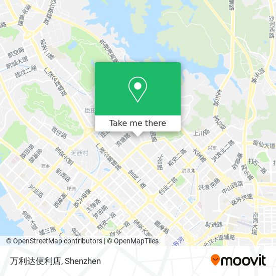 万利达便利店 map