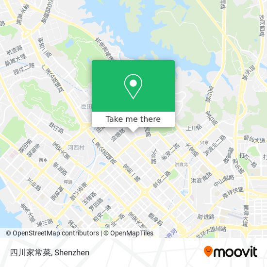 四川家常菜 map