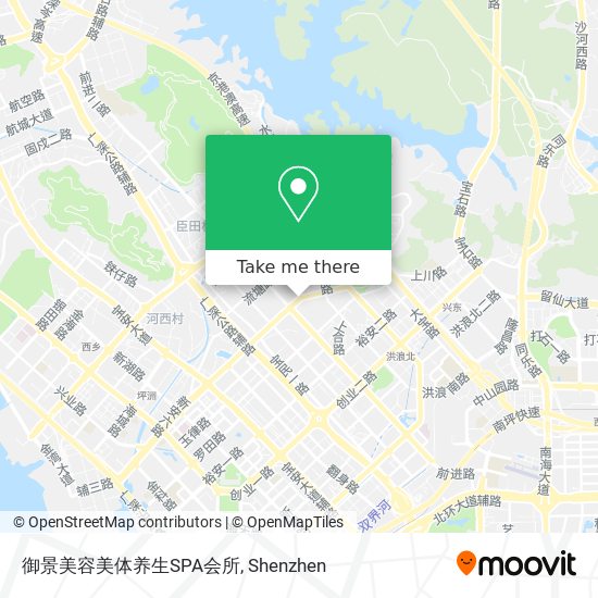 御景美容美体养生SPA会所 map