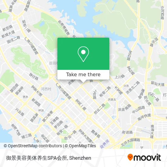 御景美容美体养生SPA会所 map
