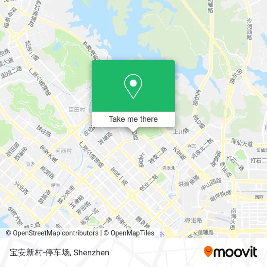 宝安新村-停车场 map