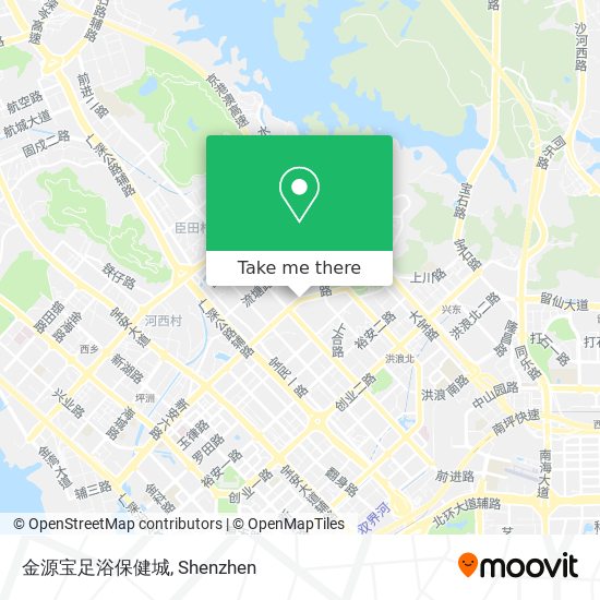 金源宝足浴保健城 map