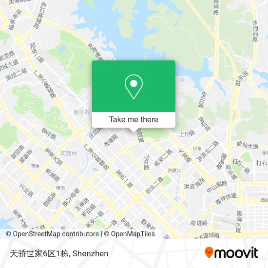 天骄世家6区1栋 map