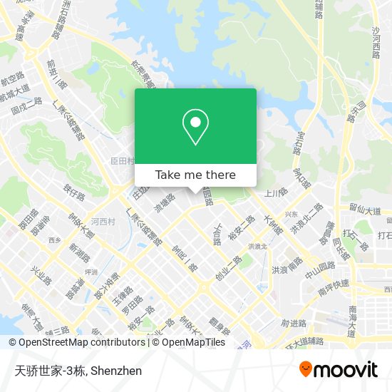 天骄世家-3栋 map