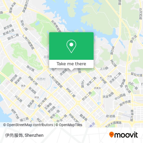 伊尚服饰 map