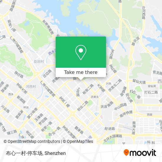 布心一村-停车场 map