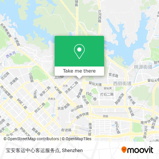 宝安客运中心客运服务点 map