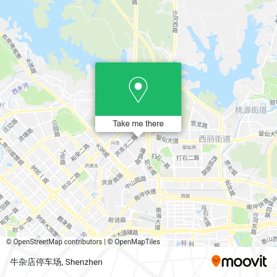 牛杂店停车场 map