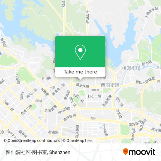 留仙洞社区-图书室 map