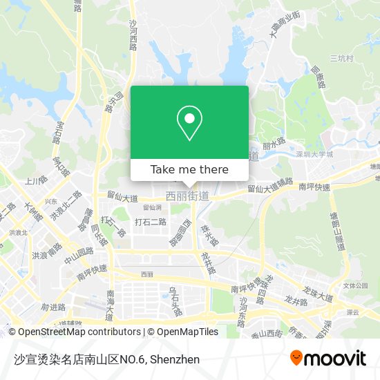 沙宣烫染名店南山区NO.6 map