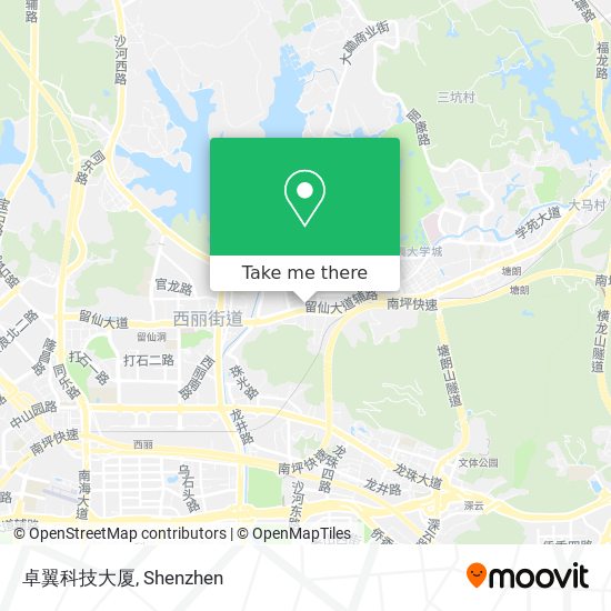 卓翼科技大厦 map