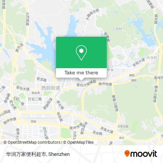 华润万家便利超市 map