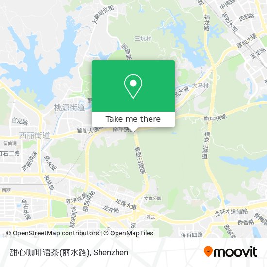 甜心咖啡语茶(丽水路) map
