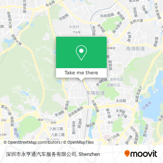 深圳市永亨通汽车服务有限公司 map