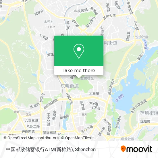 中国邮政储蓄银行ATM(新棉路) map