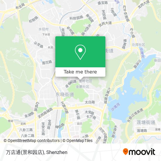 万店通(景和园店) map