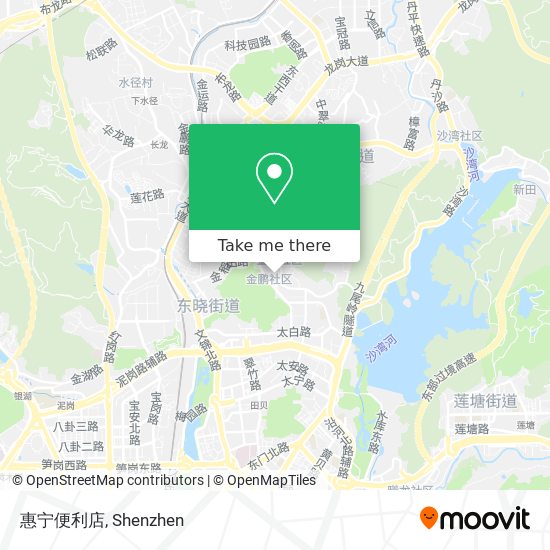 惠宁便利店 map