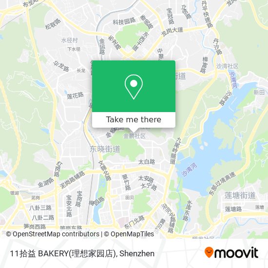 11拾益 BAKERY(理想家园店) map
