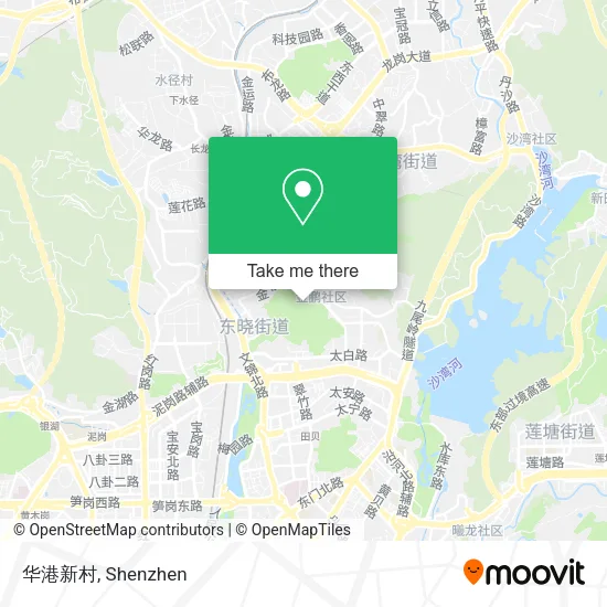 华港新村 map