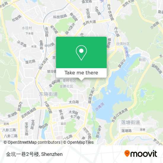 金坑一巷2号楼 map