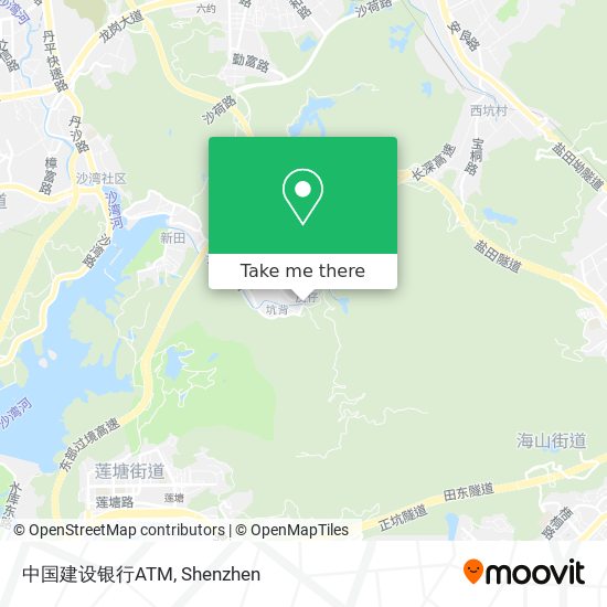 中国建设银行ATM map