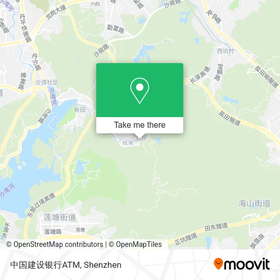 中国建设银行ATM map