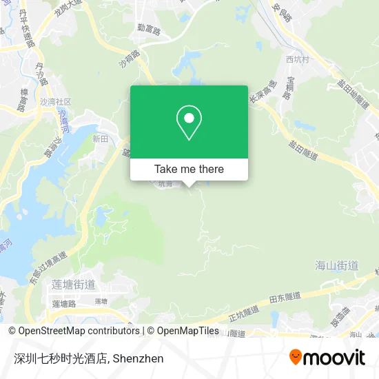 深圳七秒时光酒店 map