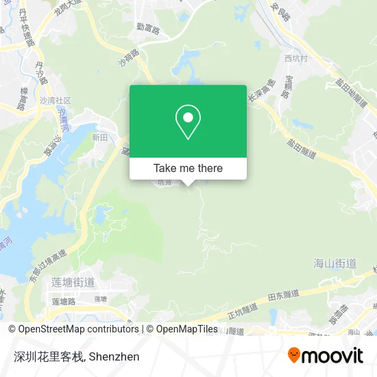 深圳花里客栈 map
