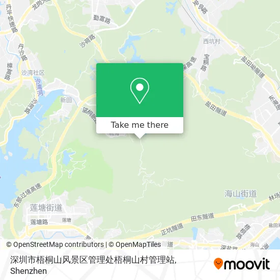 深圳市梧桐山风景区管理处梧桐山村管理站 map