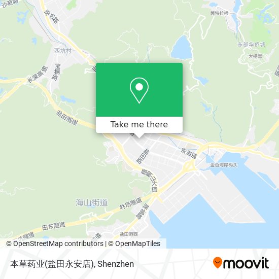本草药业(盐田永安店) map