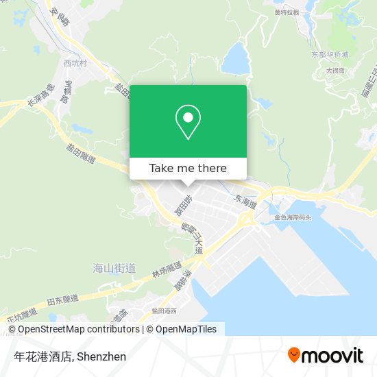 年花港酒店 map